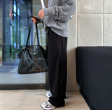 Nopi First Round Tuck Flow Banding Wide Pants