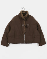 Cocom fur ダッフルショートパッド入りジャンパー