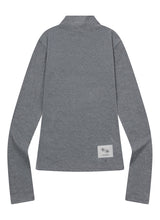 ユイナライトスリムフィットクロップハーフジップアップ(4COLOR)