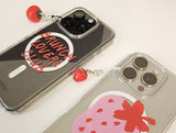 tomato phone keyring strap