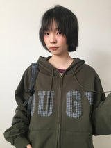 YWD DUGY フーディージップアップ
