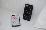 heart epoxy bumper case [white]