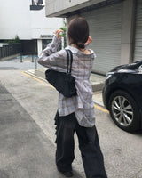 OOTJ デニムワイドダメージパンツ