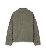 モアライトウォッシュ加工フィールドジャケット