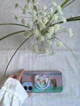 Pony's Bath Time MagSafe Glass Silver Bumper Case