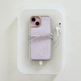 PINK STAR Silver Epoxy Case