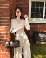 bug square buckle shoulder bag