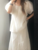 Gureum puff blouse