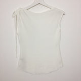 ワンショルダーシャーリングTシャツ(4color)