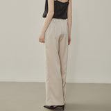 Melrose Satin Basic Pants