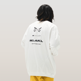 RELABEL 23AW リニアデコンストラクトスプリットプリント長袖