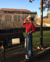 セイムデイシッピング [New Spring Product 10%] [BELLIDE MADE] オーシャンワイドデニムパンツ