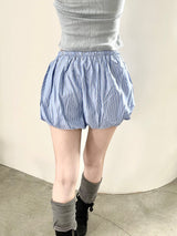 1471. Stripe bloomer balloon short pt (2color)