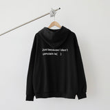 NCB JUST OVER HOODIE