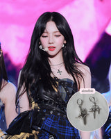 [Aespa Karina, IVE Gaeul Piercing] Sparkle Sparkle Huggies Piercing
