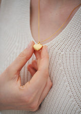 [925 silver] Un.silver.95 / cerise necklace (gold)