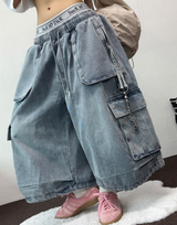 D-RING ZIPPER CARGO Bermuda