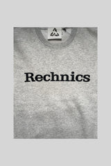 "RECHNICS" クルーネックスウェットシャツ(ASH GRAY)