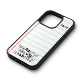 diary epoxy bumper case