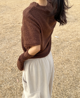 (LUXURIOUS VELVET💎/NOT CHEAP) TWO-PLEAT VELVET STRING CARGO ELASTIC PANTS
