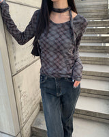 Check scarf T