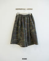 Leo Camo Bermuda Sweatpants