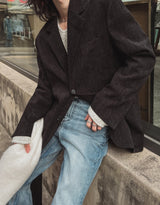 Winter Suede Over Blazer