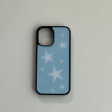 stars case (sky blue) 