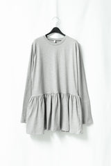 shirring layered cotton ops(3colors)