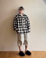 AE BACKWARD SHORTS_MELANGE GREY