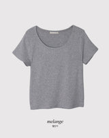 Soft Modal Basic Short Sleeve T-shirt (6color)