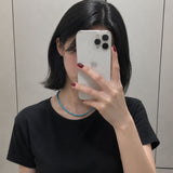 Minimal Summer Beads Fashion Daily Necklace
