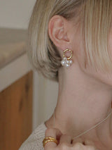silver925 bubble earring GD