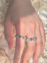 (Open Ring)Creamy Cabochon Ring