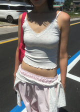 FLOWER LACE SLEEVELESS (3color)