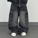 D-Ring Long Denim Pants