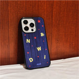 【MADE】レトロ トーキョーミッドナイトネイビー iPhoneケース [Glossy Glass/Magsafe]