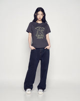 25FW WOMAN ポーラーベア半袖Tシャツ チャコール