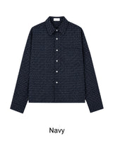 Tied Crop Check Shirt