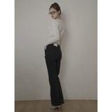 BLACK BOOTCUT JEAN