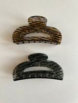 Scratch hair-clip (2color)