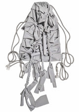 FLUTTER GYM SACK . GRAY