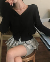[MADE] Even, see-through long-sleeved cardigan
