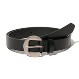 BL009 Casual Men's Leather Belt 23 mm Black