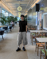 Flow sweat bermuda trousers