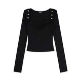 Bolero Layer Top [Black]