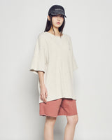 26SSベーシック ロゴ ワッフル ショートスリーブ Tシャツ