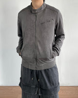Dusk Suede Biker Jacket