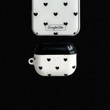 black love dot AirPods case