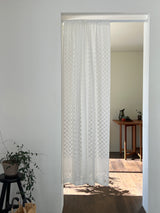 CLEAR CHECK CURTAIN